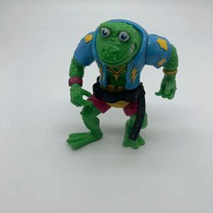 Vintage TMNT GENGHIS FROG 1989 Playmates 5”‎ Figure